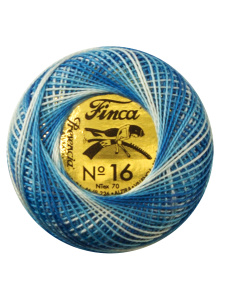 Мулине "Finca Perle"(Жемчужное), №16,мультиколорный цвет 9640. Арт 00009/16/9640           