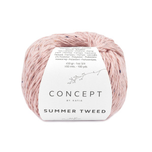 Пряжа Summer Tweed, 80% хлопок, 18% пенька, 2% полиэстер, 50 г, 92 м. Арт 1324.61