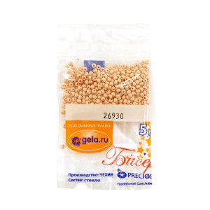Бисер №10, 5 г., цвет 26930. Арт G 26930