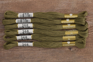 Мулине COSMO однотонный цвет  368       . Арт 25-6/368       