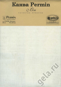 Канва в упаковке Linen 28 ct, 50 х 70 см, цвет №20. Арт CL076L/20               