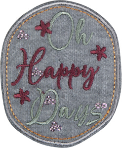 Термоаппликация "О счастливые дни". Арт 38929