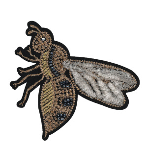Термоаппликация с эффектом шенилл "Пчела". Арт 36010/1SB