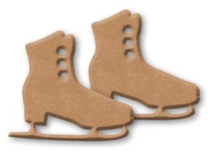 Заготовка для декупажа "Коньки". Арт KF301
