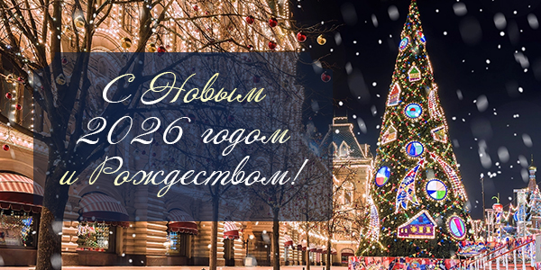 С Новым Годом и Рождеством!