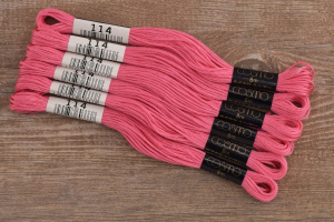 Мулине COSMO однотонный цвет  114       . Арт 25-6/114       