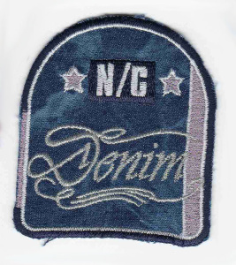 Термоаппликация HKM "Denim". Арт 33778/1SB