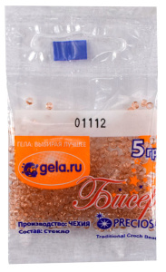 Бисер №10, 5 г., цвет 01112. Арт G 01112