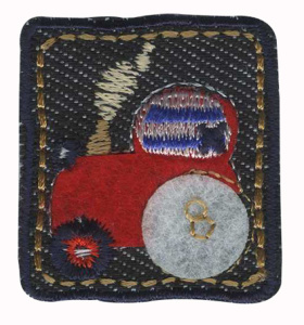 Термоаппликация HKM "Чух-чух". Арт 31246/1SB