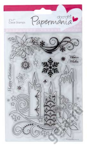 Набор прозрачных штампов "Свечи". Арт PMA907920               