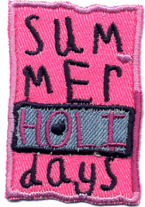 Термоаппликация HKM "Летнии каникулы". Арт 33026/1SB