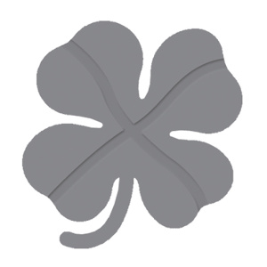 Дырокол с эмбоссингом "Четырехлистник". Арт 1776059