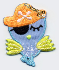 Термоаппликация HKM "Птичка". Арт 32333/1SB