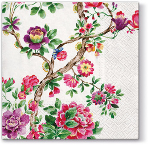 Салфетки трехслойные для декупажа, коллекция "Lunch"  PAW Decor Collection "Японский сад". Арт SDL090500