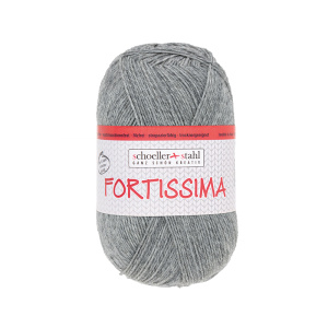 Пряжа Fortissima Socka 4-fach Uni, 75% шерсть, 25% полиамид, 420 м, 100 г. Арт 90038-2056