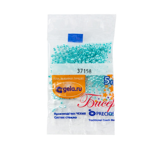Бисер №10, 5 г., цвет 37158. Арт G 37158