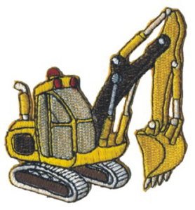 Термоаппликация HKM "Трактор". Арт 28989/1SB