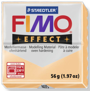 Полимерная глина FIMO "Effect", уп. 56 г, цвет персик. Арт 8020-405