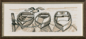 Набор для вышивания "Лодки". Арт 13-8142