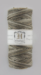 Шнур из пеньки HEMPTIQUE на катушке #20 - 1 мм, 62 ,5 м, 50 г. Арт HS20VA-EAR              