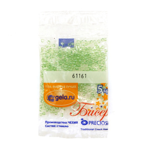 Бисер №10, 5 г., цвет 61161. Арт G 61161