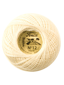 Мулине "Finca Perle"(Жемчужное"), №12,однотонный цвет 3000. Арт 00008/12/3000           