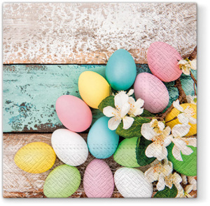 Салфетки трехслойные для декупажа, коллекция "Lunch"  PAW Decor Collection "Светлая Пасха". Арт SDL120610