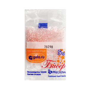 Бисер №10, 5 г., цвет 38298. Арт G 38298