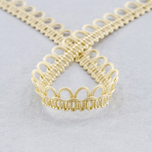 Тесьма PEGA тип отделочная, цвет бежевый, 10 мм. Арт 844150010A1902         