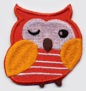 Термоаппликация HKM "Сова". Арт 32244/1SB