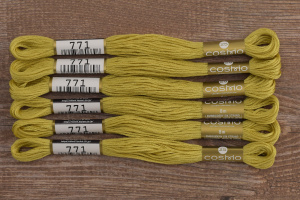 Мулине COSMO однотонный цвет  771       . Арт 25-6/771       