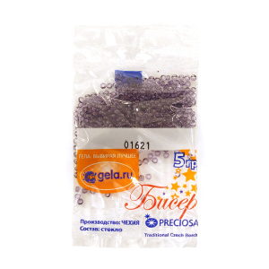 Бисер №10, 5 г., цвет 01621. Арт G 01621