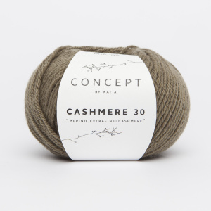 Пряжа Cashmere 30, 70% шерсть, 30% кашемир, 25 г, 94 м. Арт 979.207