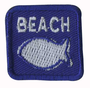 Термоаппликация HKM "Beach". Арт 31235/1SB