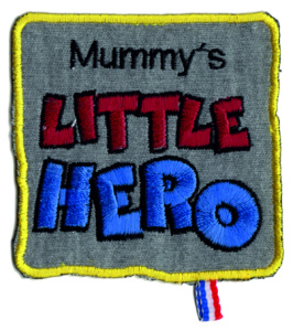 Термоаппликация HKM "Mummy's little Hero". Арт 32589/1SB