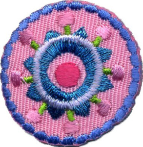 Термоаппликация HKM "Цветочек". Арт 31586/1SB