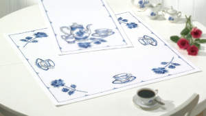 Набор для вышивания скатерти "Фарфор". Арт 27-2771                 