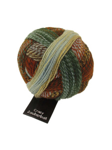 Пряжа Crazy Zauberball, 75% шерсть, 25% полиамид, 100 г, 420 м. Арт 1153-1660