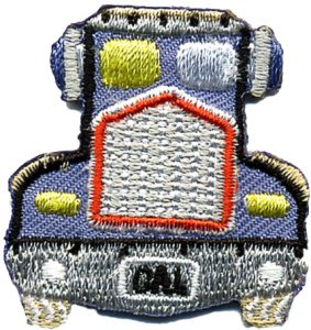 Термоаппликация HKM "Грузовик". Арт 32930/1SB