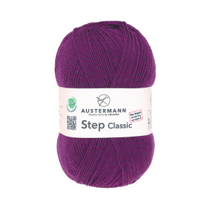 Пряжа Step Classic EXP, 75% шерсть, 25% полиамид, 420 м, 100 г. Арт 98214-1021