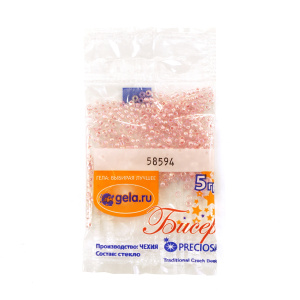 Бисер №10, 5 г., цвет 58594. Арт G 58594