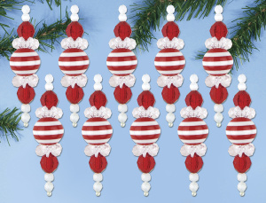 Набор для создания елочных игрушек "Леденцы". Арт 6240