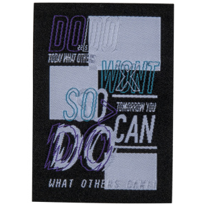 Термоаппликация "Tomorrow you can". Арт 090820/1SB