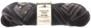 Ровница Fingerwolle, 100% шерсть, цвет мультиколорный, серые оттенки, 50 г, 40 м. Арт 998-1508