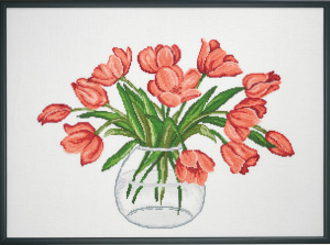 Набор для вышивания "Тюльпаны". Арт 70-1130