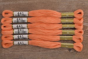 Мулине COSMO однотонный цвет  441       . Арт 25-6/441       