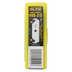 Запасное лезвие крюковидное для ножа SK-4/SK-5/SK-9, 5 шт. Арт HOB-2/5