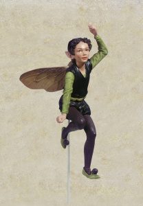 Фигурка декоративная, цветочный эльф "Бирючина". Арт 216983-050