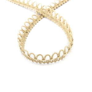 Тесьма PEGA тип отделочная, цвет бежевый, 10 мм. Арт 844150010A1903          