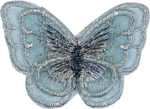 Термоаппликация "Бабочка зеленая". Арт 42660